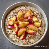 Apfel-Zimt Overnight Oats in 10 Minuten