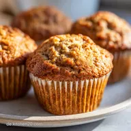 Apfelmus-Muffins ohne Zucker in 35 Min