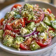 Avocado Salat Mit Feta In 15 Minuten