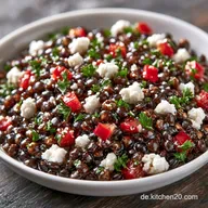 Linsensalat mit Feta f&uuml;r 4 Personen