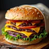 Big Mac Wrap mit leckerer So&szlig;e Blitzrezept f&uuml;r BurgerFans