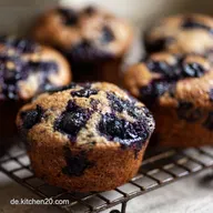 Muffins Backzeit: Saftige Blaubeermuffins wie von Oma!