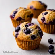 Blaubeer Muffins Rezept Saftig Fluffig wie vom B&auml;cker