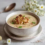 Leckeres Blumenkohlsuppe Rezept mit Muskat Einfach und schnell zubereitet