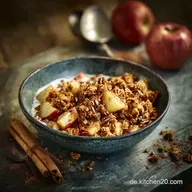 Perfektes BratapfelGranola selber machen Mit Zimt und Vanille