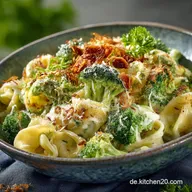 Cremige BrokkoliNudeln mit Parmesanso&szlig;e Schnelles FeierabendRezept