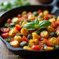 Vegetarische Gem&uuml;sepfanne Bunt Herzhaft In 35 Minuten