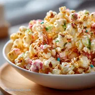 Buntes ZuckergussPopcorn: Das knusprige Rezept f&uuml;r Kindergeburtstag Snacks