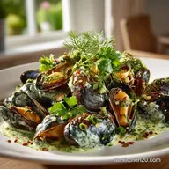 Muscheln in KnoblauchZitronenSahnesauce LuxusRezept in nur 30 Minuten