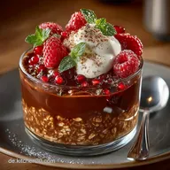 Schoko Pudding Oats Gesundes Fr&uuml;hst&uuml;ck wie warmer Seelenpudding