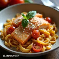 BlitzRezept Cremige One Pot Pasta mit Thunfisch in 30 Min