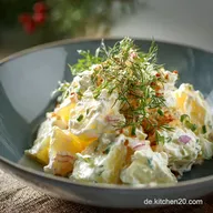 Cremiger Kartoffelsalat Omas Br&uuml;henTrick f&uuml;r mehr Geschmack