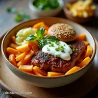 D&ouml;nerBowl mit H&auml;hnchen Ein gesunder FeierabendTraum Mein bestes Low Carb Rezept