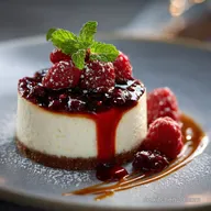 EinPersonenCheesecake mit Himbeeren Der cremige SoloGenuss