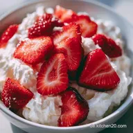 Erdbeernachtisch mit Mascarpone f&uuml;r 4