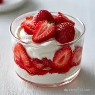 Erdbeertiramisu Im Glas f&uuml;r 4 Personen