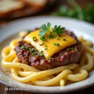 Mein genialer FeierabendHackfleisch Nudelauflauf schnell einfach k&auml;sig