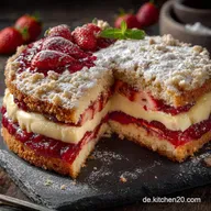 Fri dich dumm Torte: Das beste cremige Obsttorte Rezept