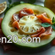 Frische Melone mit Schinken Italienisch: Ein Einfaches Sommergericht