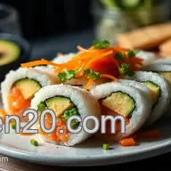 Frische Surimi Maki: Sushi-Liebe aus der Mitte f&uuml;r dich!