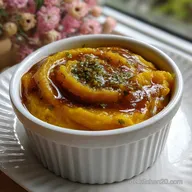 Low Carb Vegan KrbisSelleriePree mit fruchtiger S&uuml;&szlig;e