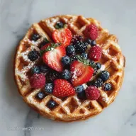Dinkelwaffeln in 25 Minuten