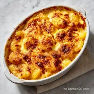 Gnocchi Auflauf: Goldbraun gratiniert