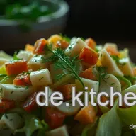 Erfrischender Gurkensalat mit sahnigem Dressing: Einfach und Lecker!