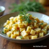Gurkensalat mit Sahne Dill So lecker wie bei Oma