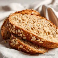 Rezept Haferflocken Quark Brot: Proteinbrot in 1 Stunde
