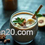 Haferkleie Smoothie Nuss Smoothie Rezept: Dein Power-Fr&uuml;hst&uuml;ck!