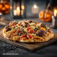 Halloween PizzaS&auml;rge: Der ultimative Grusel-Snack f&uuml;r Ihre Party