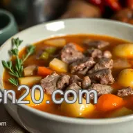 Herzhafte Hackfleischsuppe &ndash; Ein Wohlf&uuml;hlgericht aus Omas K&uuml;che