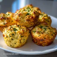 Herzhafte Muffins in 35 Minuten
