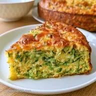 Herzhafter Zucchinikuchen Ohne Boden mit Quark