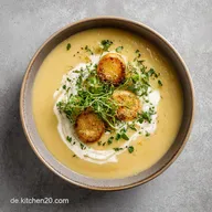 Kartoffelcremesuppe Ein Rezept Drei Varianten f&uuml;r 4 Portionen