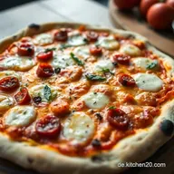 K&auml;se Pizza wie vom Italiener: Mein Geheimrezept!