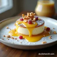 Der Hohe Schneekuchen Rezept klassisch K&auml;sekuchen mit Eischnee Omas Tipp