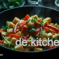 Knackiger Chinakohl-Wok mit Tofu &ndash; Einfaches und Gesundes Rezept