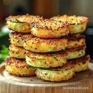KnusperZucchiniPuffer Rezept Blitzschnell Vegetarisch
