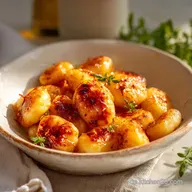 Gnocchi-Pfanne in 15 Minuten: Knusprig und Cremig mit Tomaten
