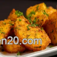 Hei&szlig;luftfritteuse Kartoffelecken Rezept: Knusprig wie vom Markt!
