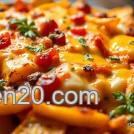 &Uuml;berbackene K&auml;se-Nachos: Der Party-Hit! 🧀 Einfach & Schnell