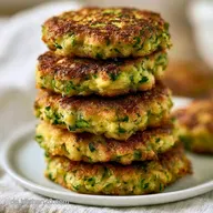 Knusprige Zucchini-Puffer mit Parmesan