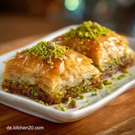T&uuml;rkisches Geb&auml;ck mit Pistazien f&uuml;r 24 Portionen