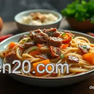 Lagman &ndash; Herzhaftes Rezept f&uuml;r traditionelle asiatische Nudeln