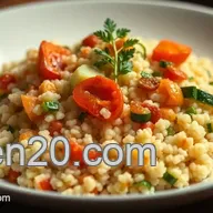 Leichtes Couscous kalorienarm: Mein Lieblings-Gem&uuml;se-Pf&auml;nnchen