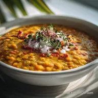 1 Topf Linsen Dal: Gesund Vegan Rezept