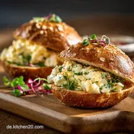Low Carb Br&ouml;tchen mit H&uuml;ttenk&auml;se: Protein-Wunder, fluffig ohne Mehl