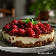 Low Carb Frischksekuchen Mit Himbeeren Ohne Backen &ndash; Samtig